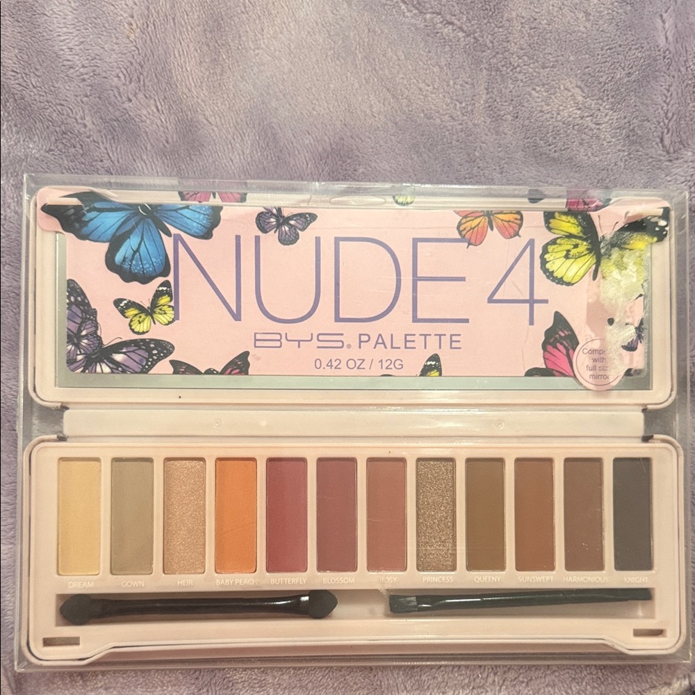 NUDE 4 Eyeshadow Palette - Vibrant Hues